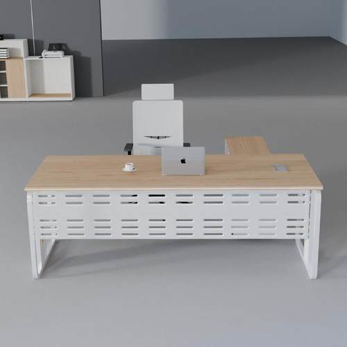 办公家具老现办公桌板主管经理员桌简约代钢架工工位单人桌椅组合