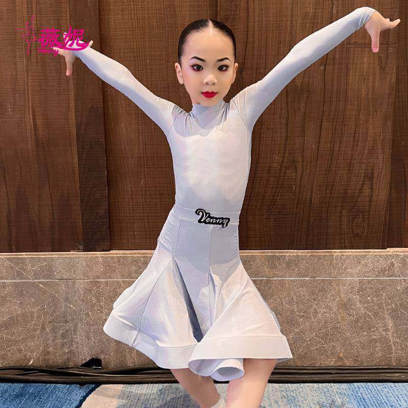 妮比拉VGE23027舞服赛规定薇服女童专业标丁准少儿国际考级大摆演,运动/瑜伽/健身/球迷用品,拉丁舞演出服,淘宝优惠券,粉丝福利购,淘宝优惠卷