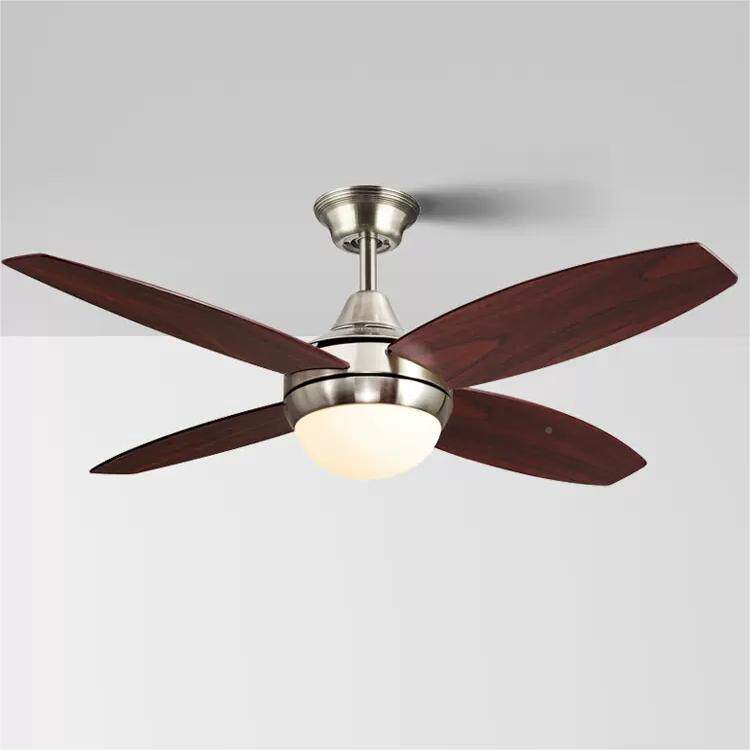 静扇音木叶吊灯四叶约原吊扇灯卧室饭厅简吊扇灯日式QJE木风扇吊