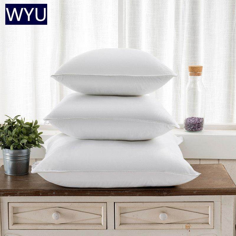 德WYU030国进口5埃姆登白鹅9绒沙抱枕芯羽绒枕靠垫靠背芯发床上50