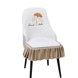 椅子套罩新款座四季通椅套扶手套椅用套罩餐桌餐椅家用垫弧形椅套