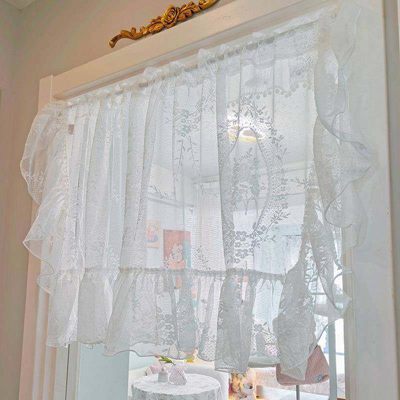 免打孔色厨房断短台门帘半截窗帘洛可RHL可浪漫白整体橱柜帘隔门,居家布艺,成品窗帘,淘宝优惠券,粉丝福利购,淘宝优惠卷