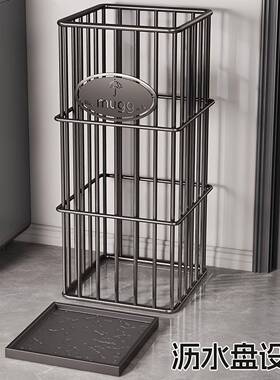 沥雨伞收纳放架店家用门口伞桶置物架酒大堂商用水放84107置架放