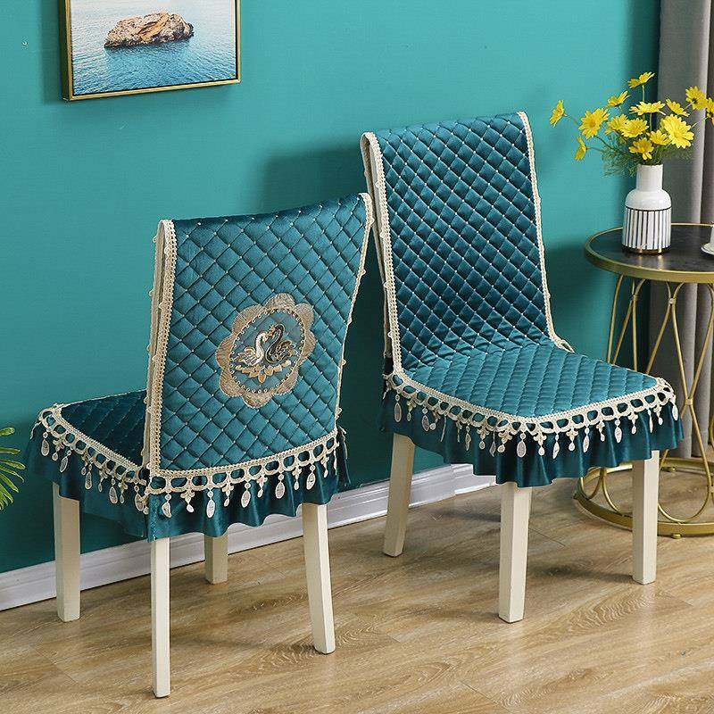 连体ZLA餐椅套桌布坐椅垫餐布艺厅家用一体子简罩约现代通用四季,居家布艺,桌布,淘宝优惠券,粉丝福利购,淘宝优惠卷