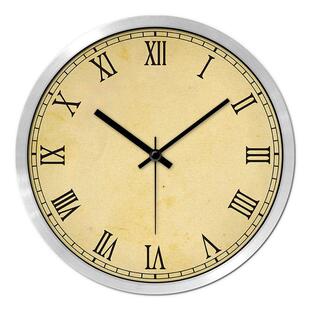 欧复古挂钟时客创厅意卧室静音HB0034钟石英钟式表罗马数字刻度挂
