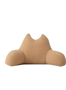 牀头软包背02窗5新款牀上护腰靠QB202511垫飘半靠躺神器护颈枕可2