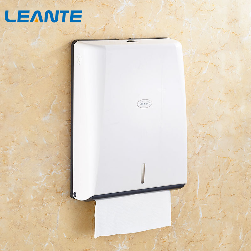 Anmon卫生间擦手纸盒挂壁式厕所纸巾盒手抽纸盒擦手纸架纸巾架