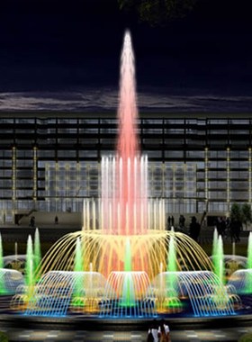 喷泉设计公园广场别墅园林办公楼室外景观工程设计制作喷泉工程