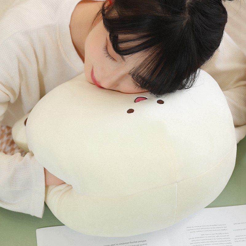 章鱼暖手抱枕女生睡觉午睡枕趴睡枕毛绒玩具玩偶加热暖手捂冬季