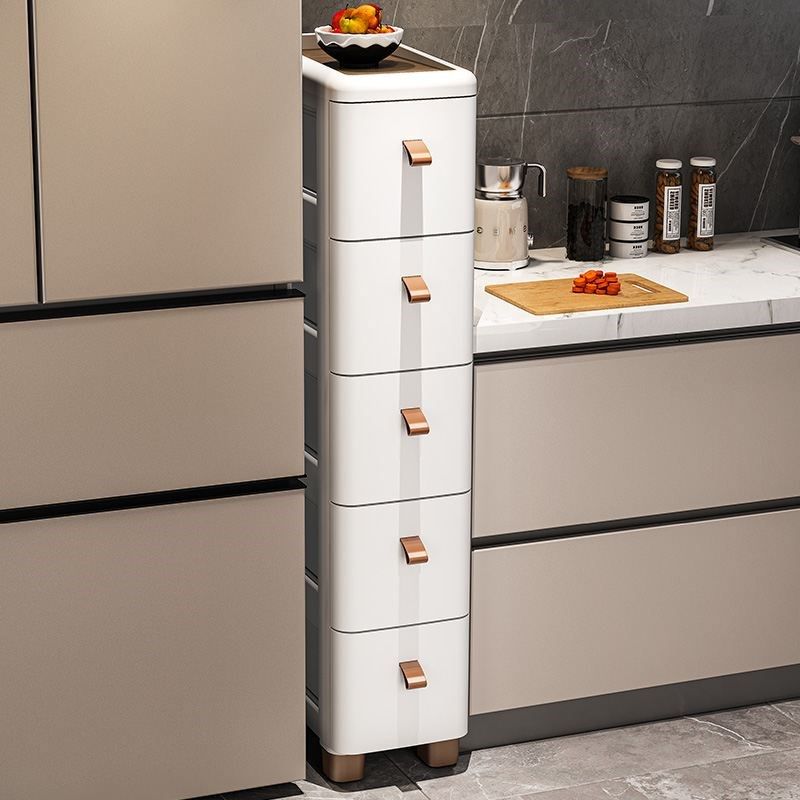 18/25cm夹缝收纳柜抽屉式卫生间储物柜子塑料窄隙厨房多层置物架,收纳整理,收纳柜,淘宝优惠券,粉丝福利购,淘宝优惠卷