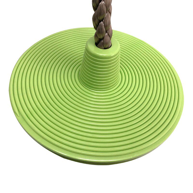 博海儿童秋千户外庭院室内塑料底部攀爬圆盘秋千健身感统器材游乐