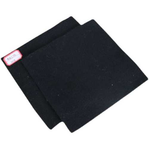 黑色无纺土工布毛毡布滤渗公路养护护坡除草保湿包装大棚保温地毯