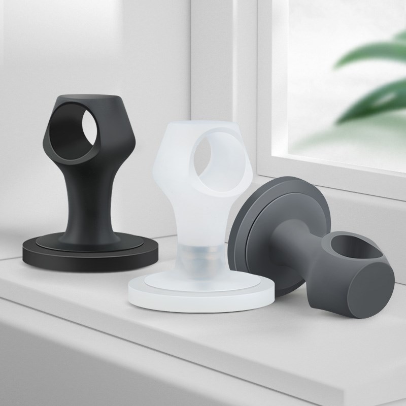 卫生间门吸盘免打孔新款软胶门后防撞器门挡硅胶吸门固定把手保护