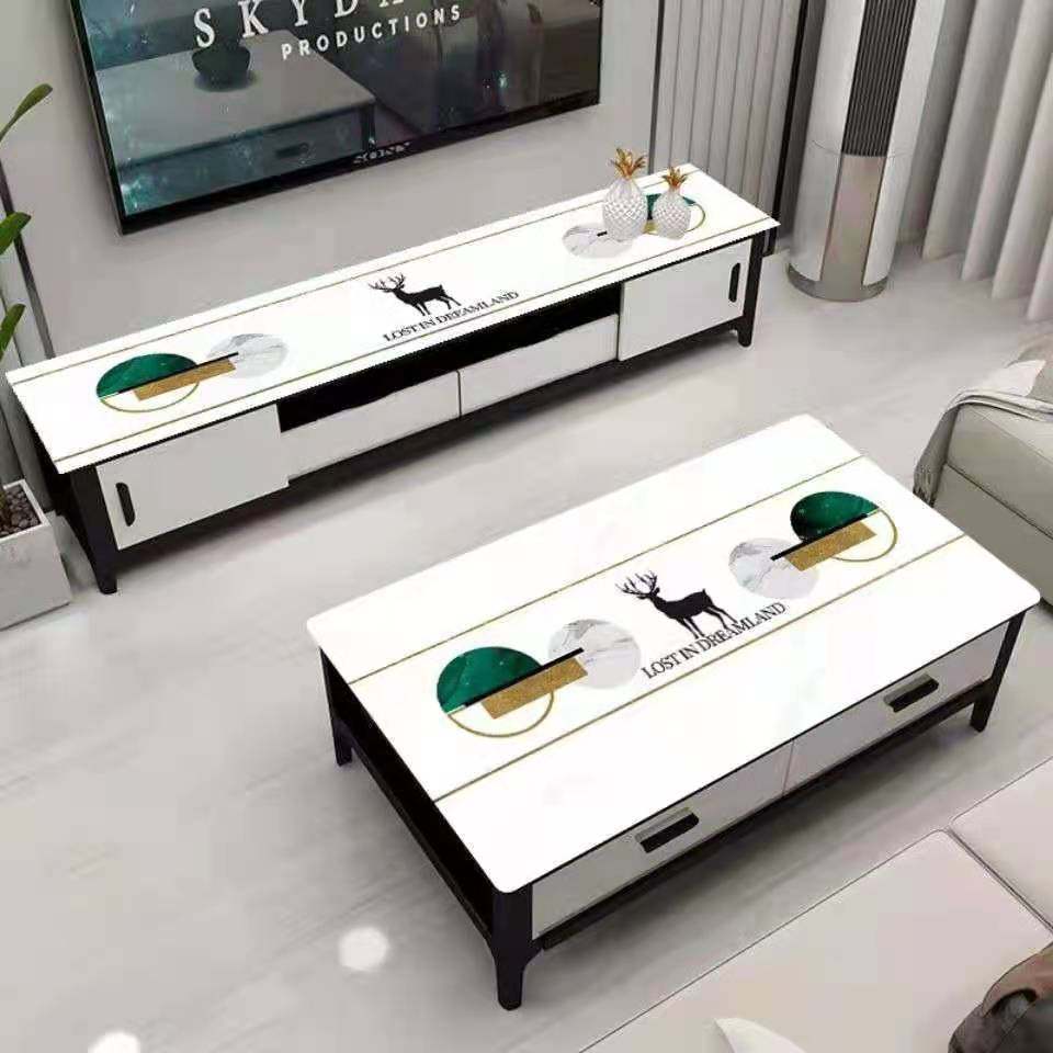 [茶几桌布]防水防油软玻璃电视柜盖布长方形定制D印免洗垫,居家布艺,桌布,淘宝优惠券,粉丝福利购,淘宝优惠卷