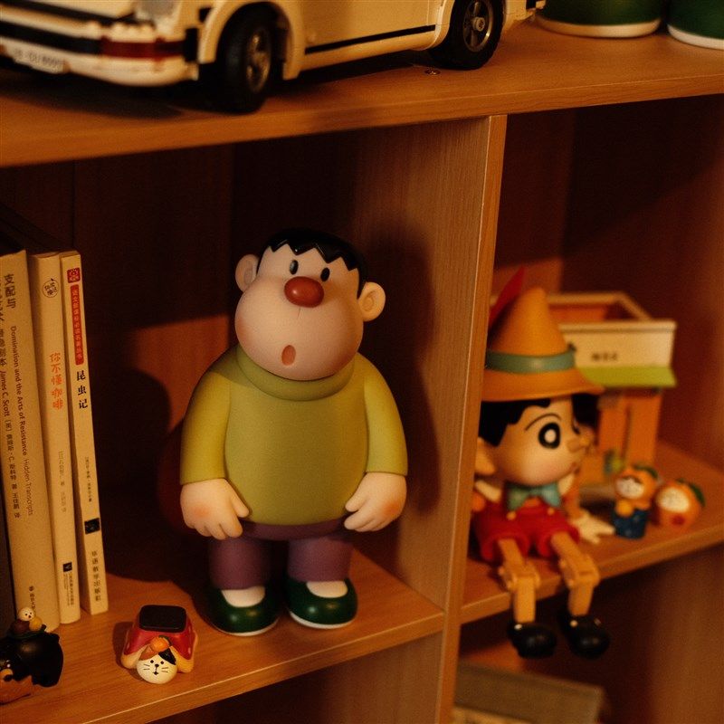 出口爱复古经典漫画卡通胖虎技安公仔怀旧氛围题装饰,家居饰品,装饰摆件,淘宝优惠券,粉丝福利购,淘宝优惠卷