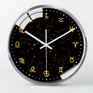 天波挂钟现代创意客厅钟表大个性时钟静音卧室时尚复古艺术壁挂表