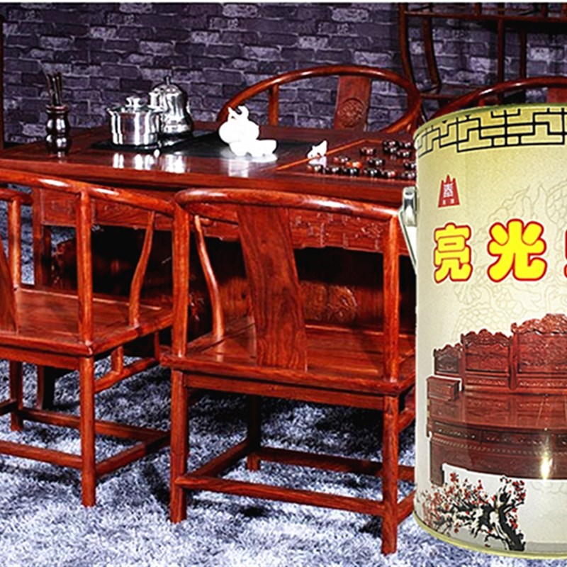 润山亮光蜂蜡木蜡油木器漆实木红木家具保养专用抛光打蜡高光地板