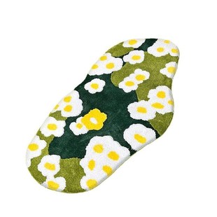 鲜草地苔藓地毯客厅植绒地毯in风家用茶几毯沙发卧室床边毯