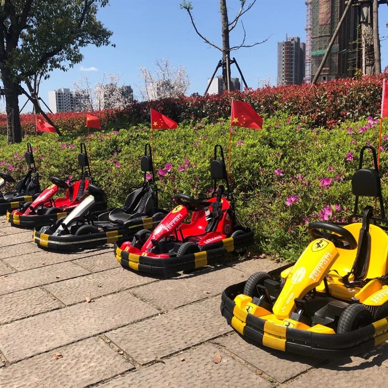 商用卡丁车游乐设备儿童漂移车四轮沙滩车广场出租跑跑车儿童赛车