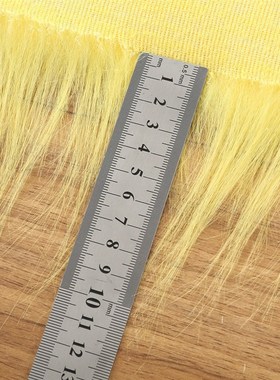 m长毛绒布料人造毛皮草布料白色毛绒垫布兽装玩偶oly面料