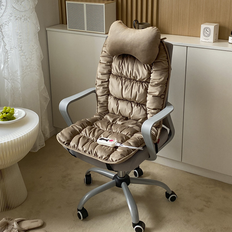 电加热椅垫办公室久坐靠背一体加热坐垫冬季餐椅靠垫学生屁股垫子,居家布艺,椅垫,淘宝优惠券,粉丝福利购,淘宝优惠卷