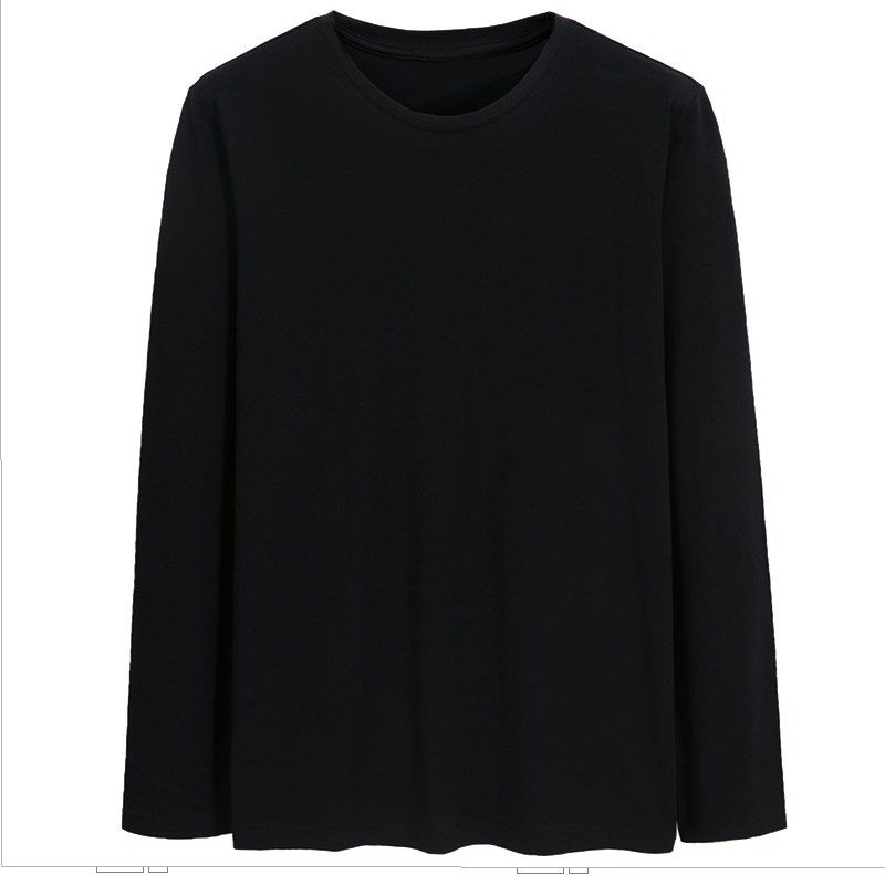 秋冬加厚男加肥加大纯棉t恤长袖全棉宽松肥佬大码体恤胖子300斤
