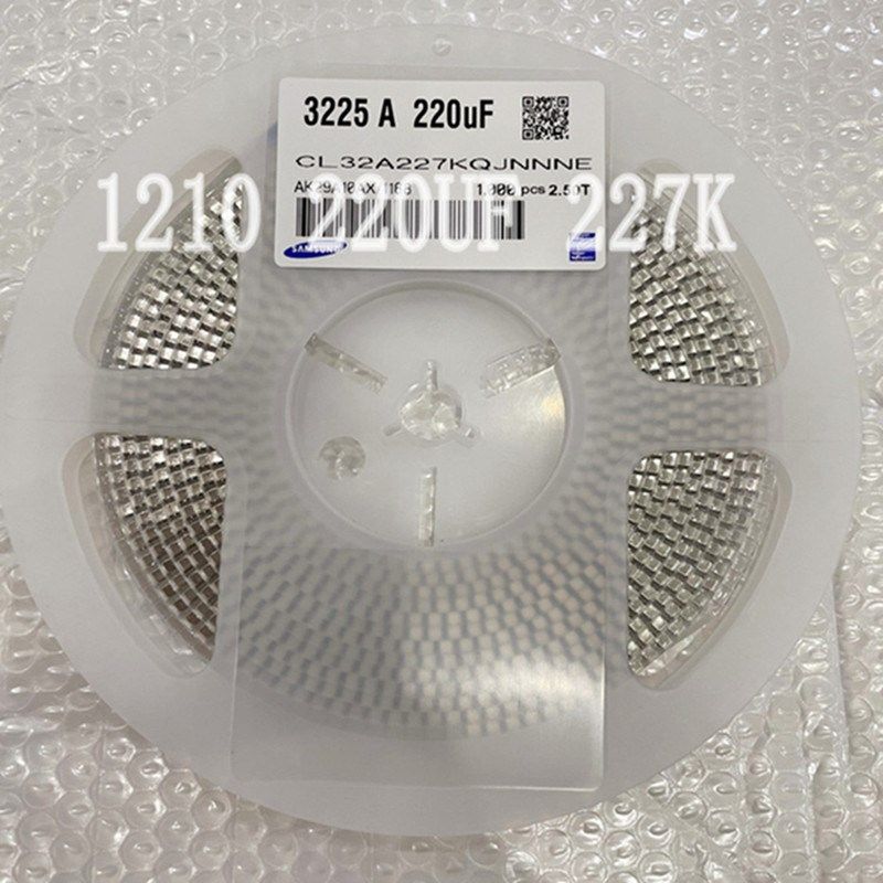 贴片电容 1210 220UF 227K 6.3V 10V 16V 25V 10% X5RW 3225 陶瓷
