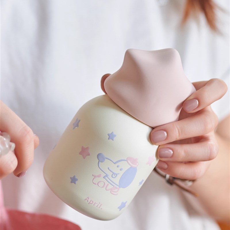 April保温杯女生高颜值小巧便携可爱口袋小容量杯子202Z5新款水杯