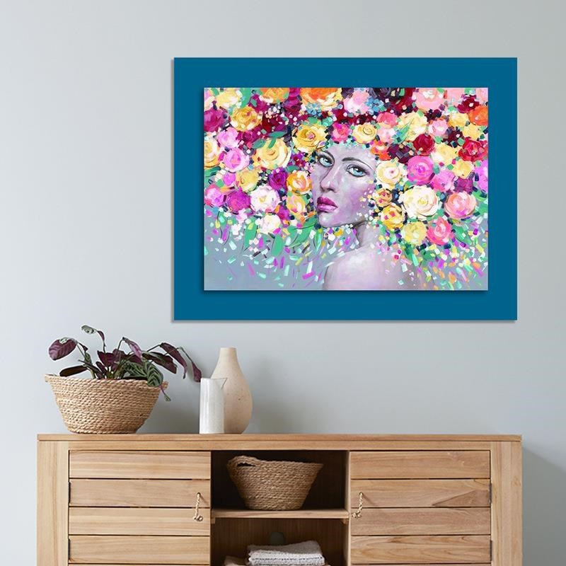 客厅饭厅卧室玄关书房挂画 画美式现代装饰画 画花卉植物人物静物图片