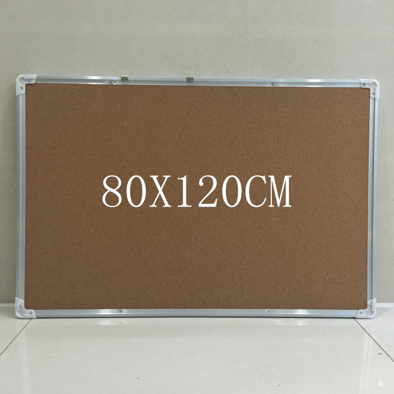 软木板80 120照片墙图钉板软木墙板水松板记事板 软木铝合金边