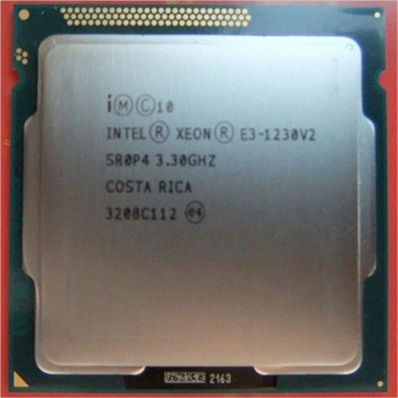 至强E31230Vh21240V21245V2E31H220V21225V2四核1155