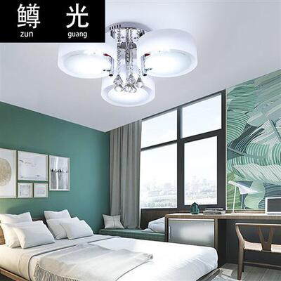山头林村客厅灯新款灯具现代简约全屋G吸顶灯水晶灯三室两厅套餐