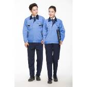 包邮 男女上衣汽修服 春秋季 长袖 工作服套装 劳保服工装 工人工厂服