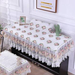 蕾丝电子琴罩88键61键琴套防尘罩轻奢百搭电钢琴套可定制带谱架款