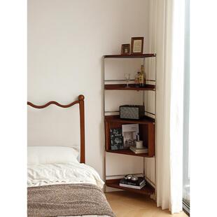 大司马法式覆古转角书房置物架实木角柜多功能客厅靠墙收纳储物柜