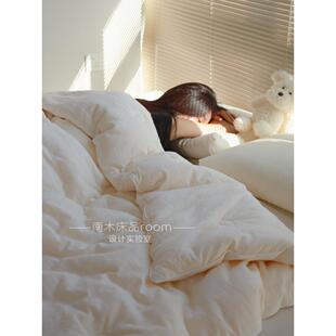 被窝哲学家｜40支全棉纱布大豆被春秋冬被芯2米加厚保暖柔软被子