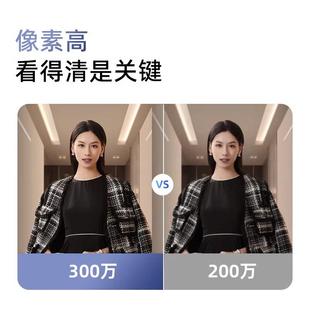 0可能视门铃家用智化监控门电子猫眼R6C手机远程防盗门入户6摄像