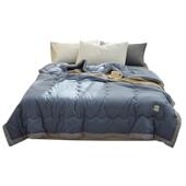 空调被夏凉被夏季 被子单人春秋被芯可机洗亲肤水洗棉夏被薄款 夏天