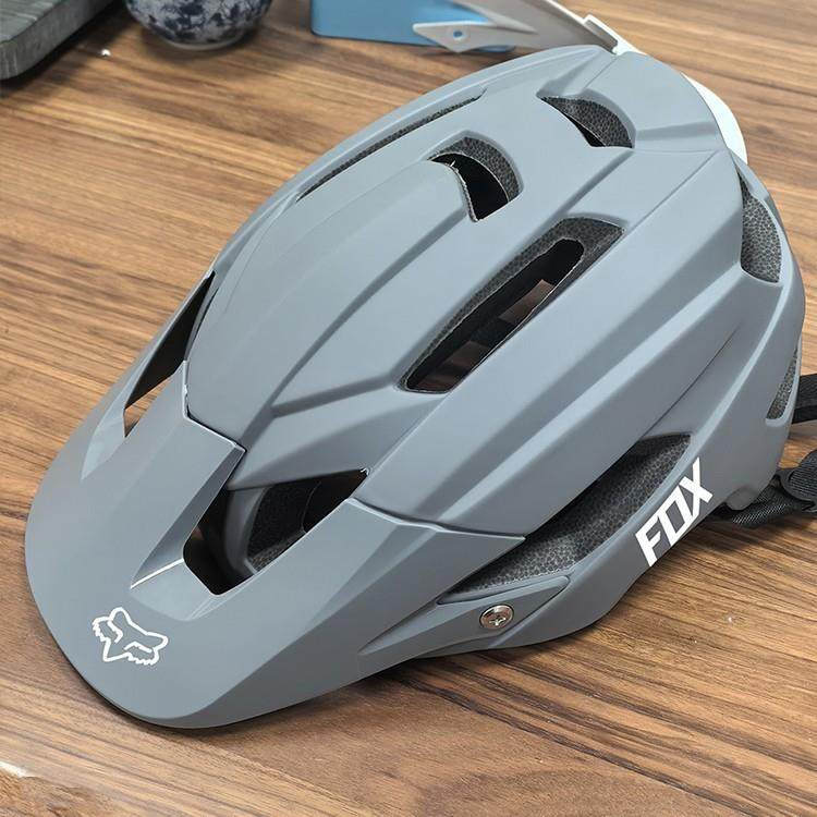 FOX头盔山地自行车骑行头盔速降越野半盔一体成型青少年安全帽男