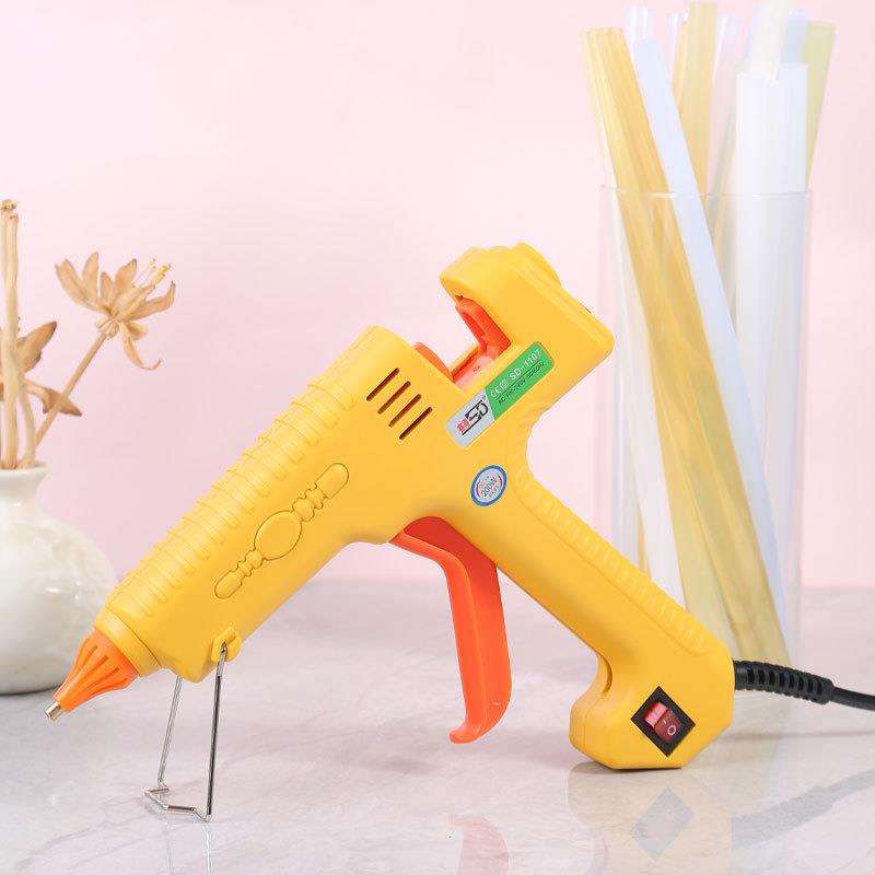 赛得SD1107大功率热胶枪200W工业级塑料金属粘合高温热熔胶枪