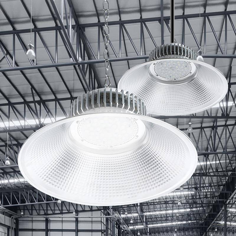 鳍片超亮led工矿灯仓库工厂房吊灯工厂车间流水线照明灯150w200w