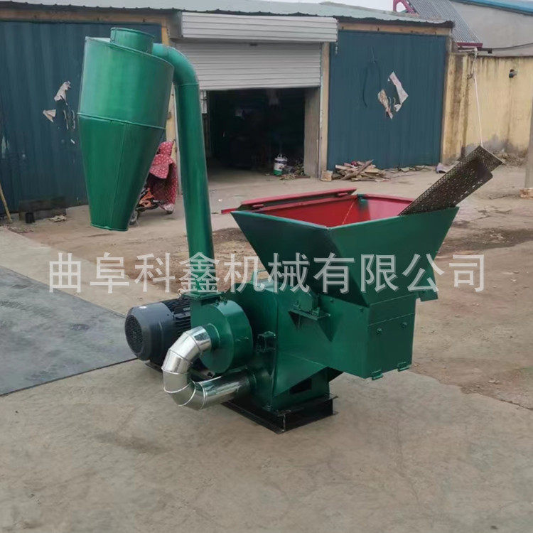 花生秧地瓜秧粉糠机四轮后挂玉米秸秆打粉机养殖场饲料粉碎机