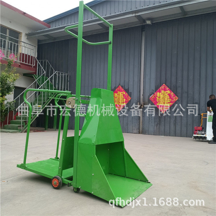 汽油自走式装袋机手推式农场收谷机晒场稻谷灌袋机