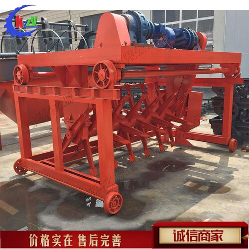 小型粪便槽式翻堆机 农场畜禽粪便翻堆机 养殖场粪发酵翻抛机