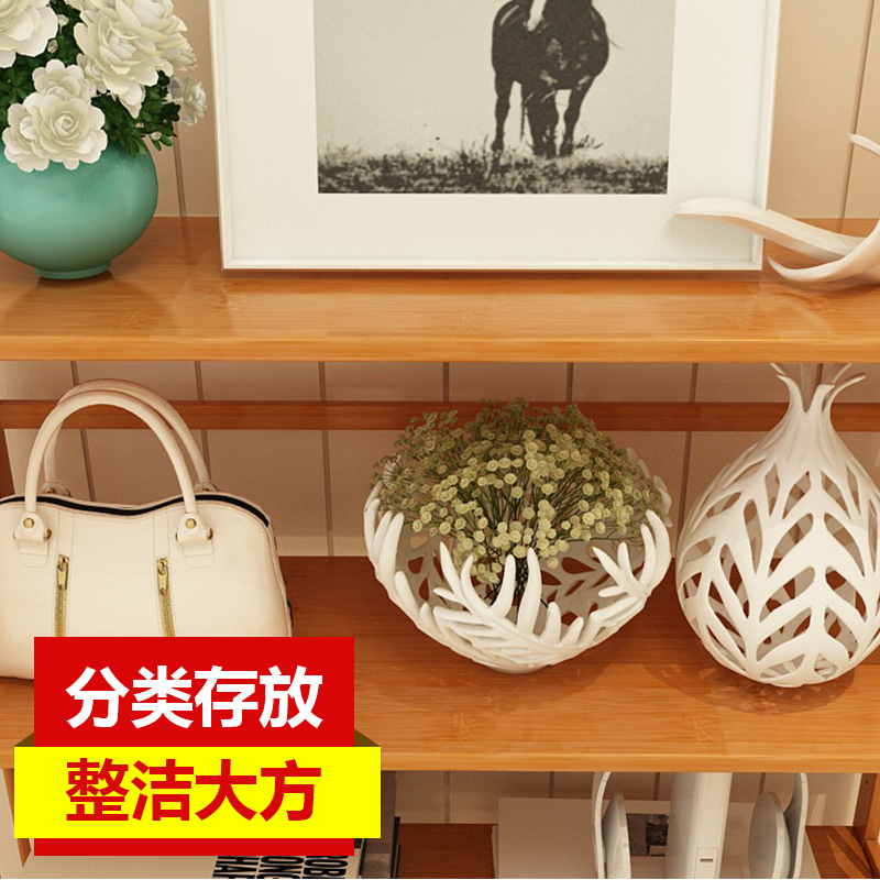 书柜书架简易学生创意书架桌上置物架组合现代简约儿童小架子落地