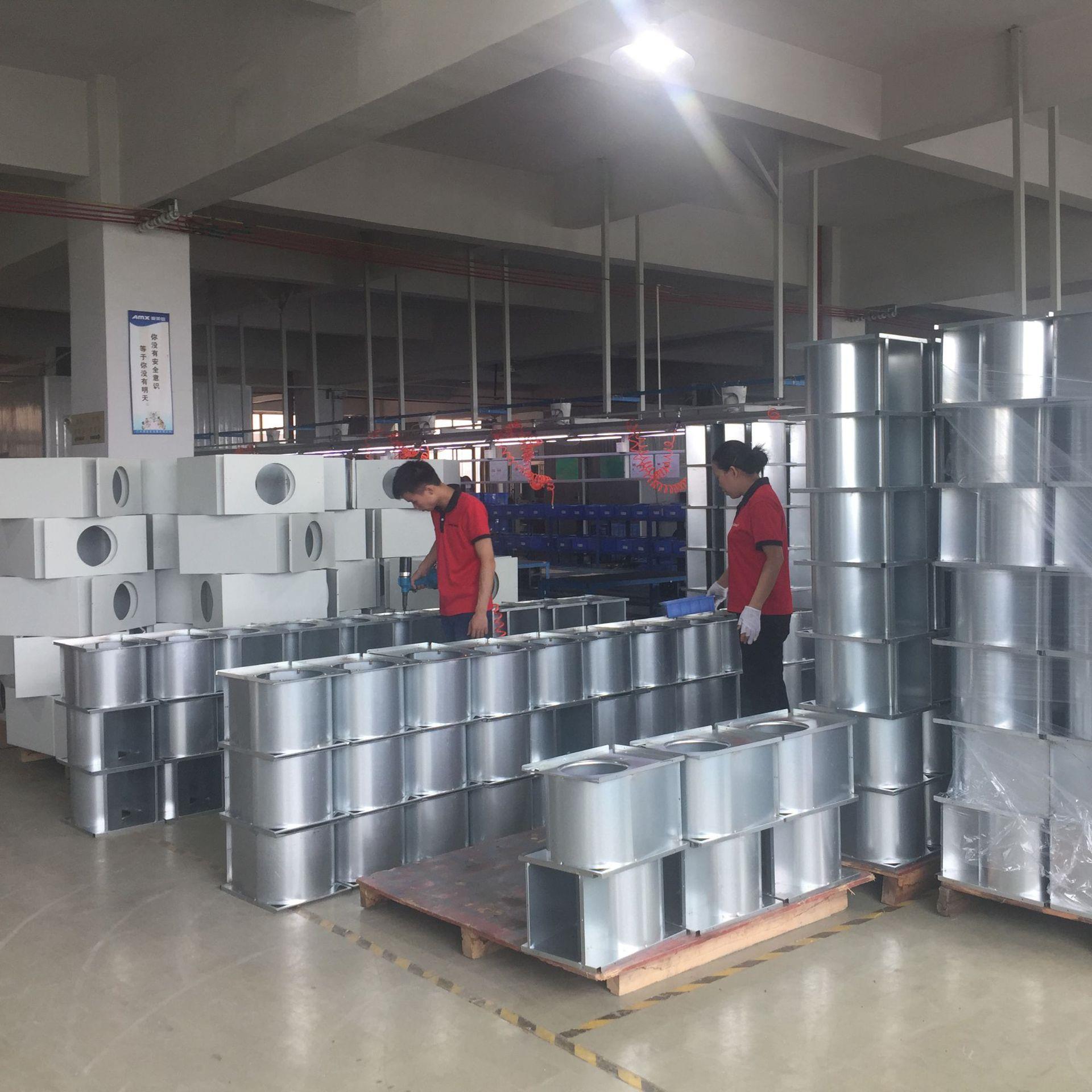 DPT-B系列分体金属管道风机 九洲普惠 送风排风系统管道通风机