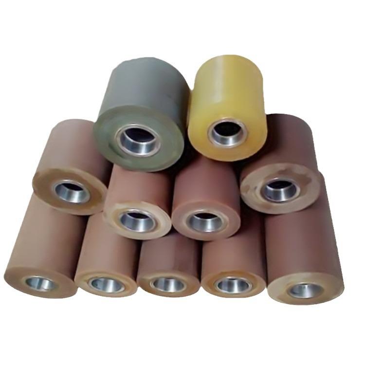 丁腈胶辊 耐磨高弹性强拉伸聚氨酯耐高温橡胶压辊轮