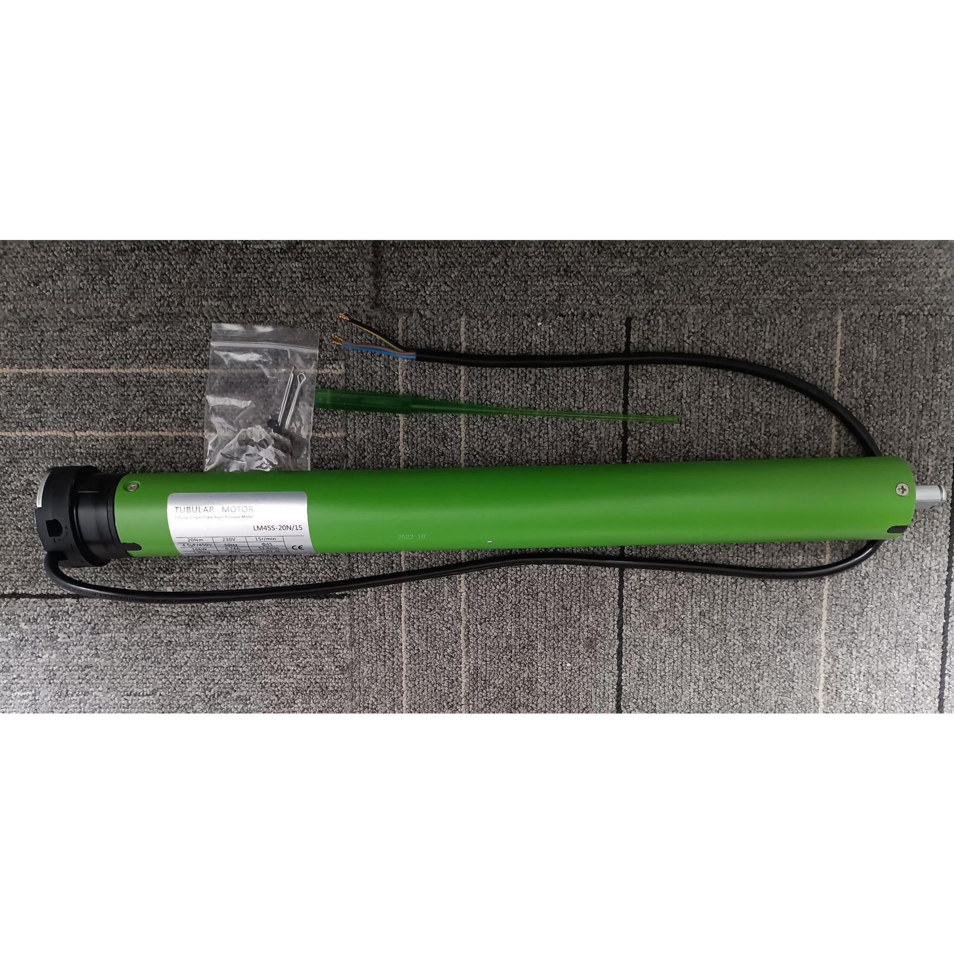 45S-20N标准型管状电机应用于卷帘外遮阳卷帘窗