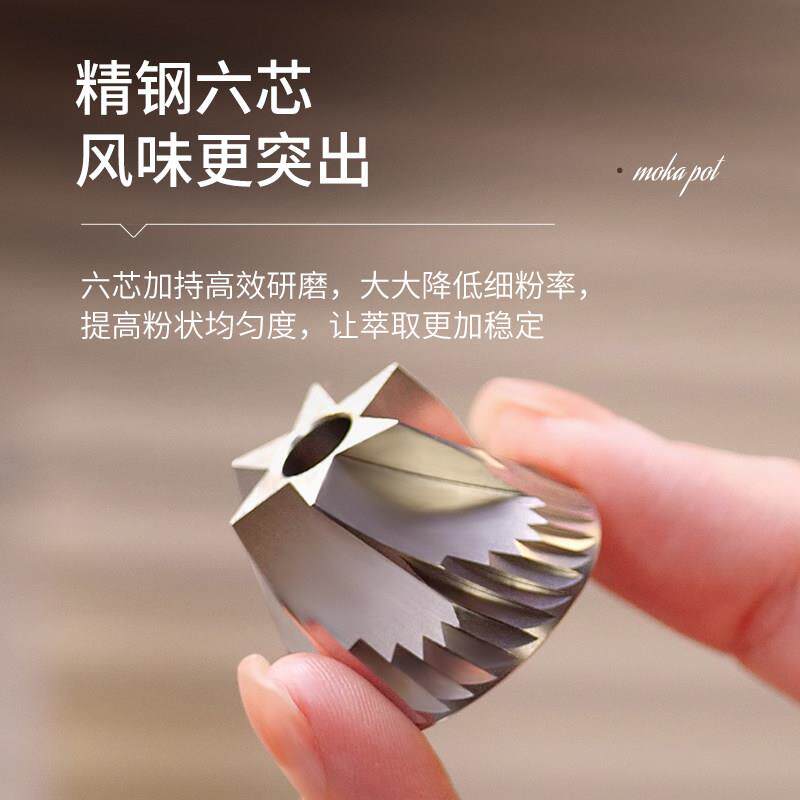 Obod磨豆机咖啡豆研磨机手磨咖啡机手摇式小型户外可携式磨豆器