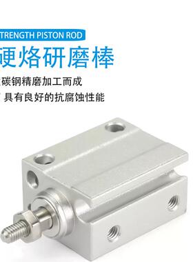 亚德客气动微型气缸MU6/8/10/12/16/20X5/15/25/30/35SB带磁外牙